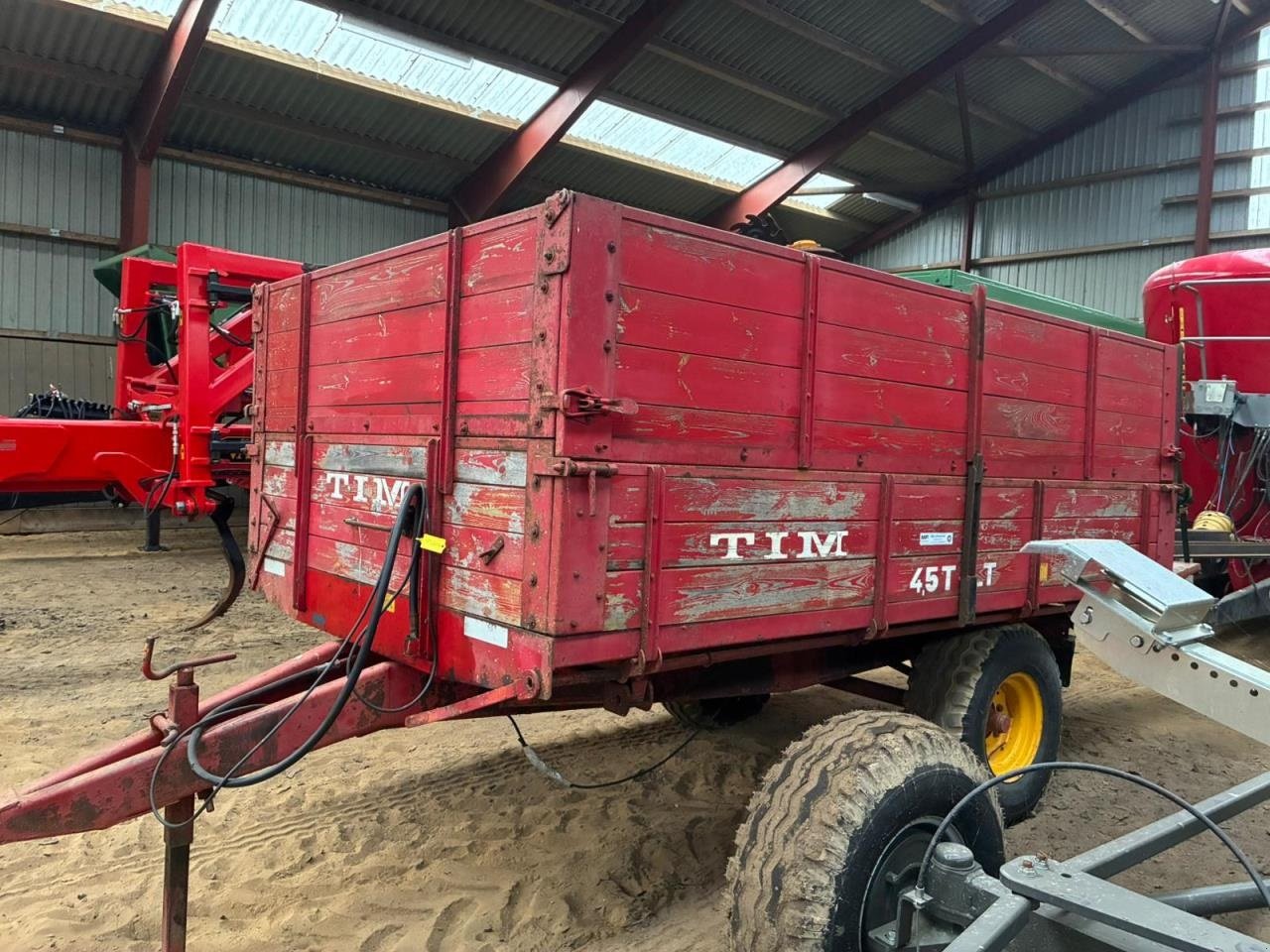Muldenkipper Türe ait Tim 4,5 TONS, Gebrauchtmaschine içinde Videbæk (resim 5)