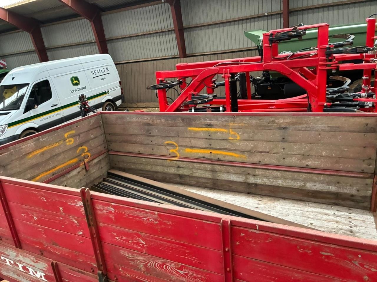 Muldenkipper Türe ait Tim 4,5 TONS, Gebrauchtmaschine içinde Videbæk (resim 8)