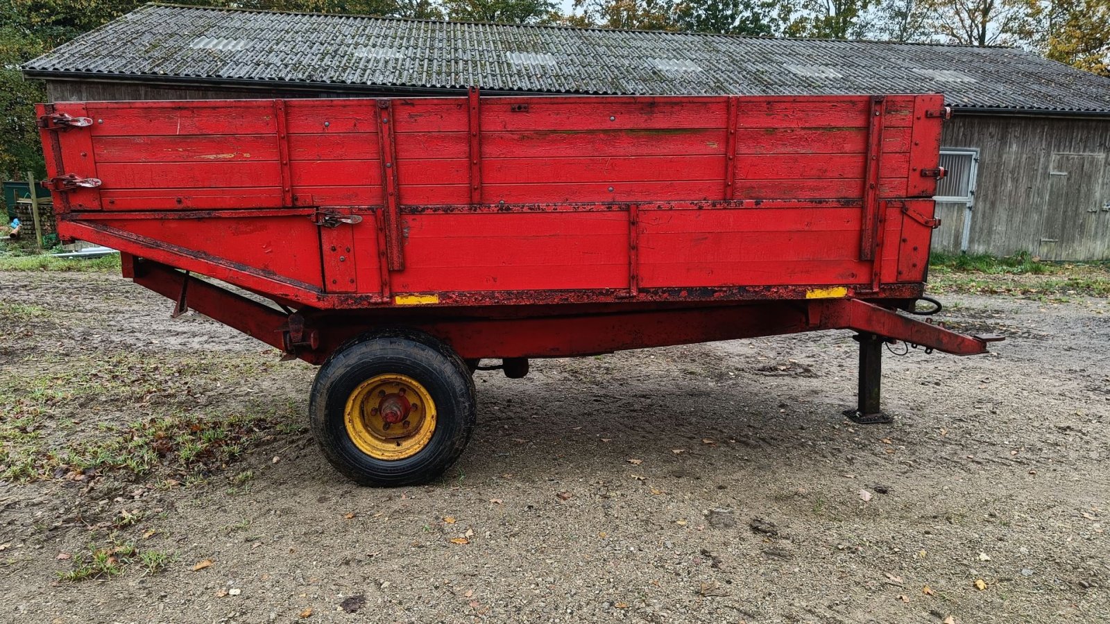 Muldenkipper типа Tim 5T - HLT Jernbeklædt kasse, Gebrauchtmaschine в Egtved (Фотография 1)