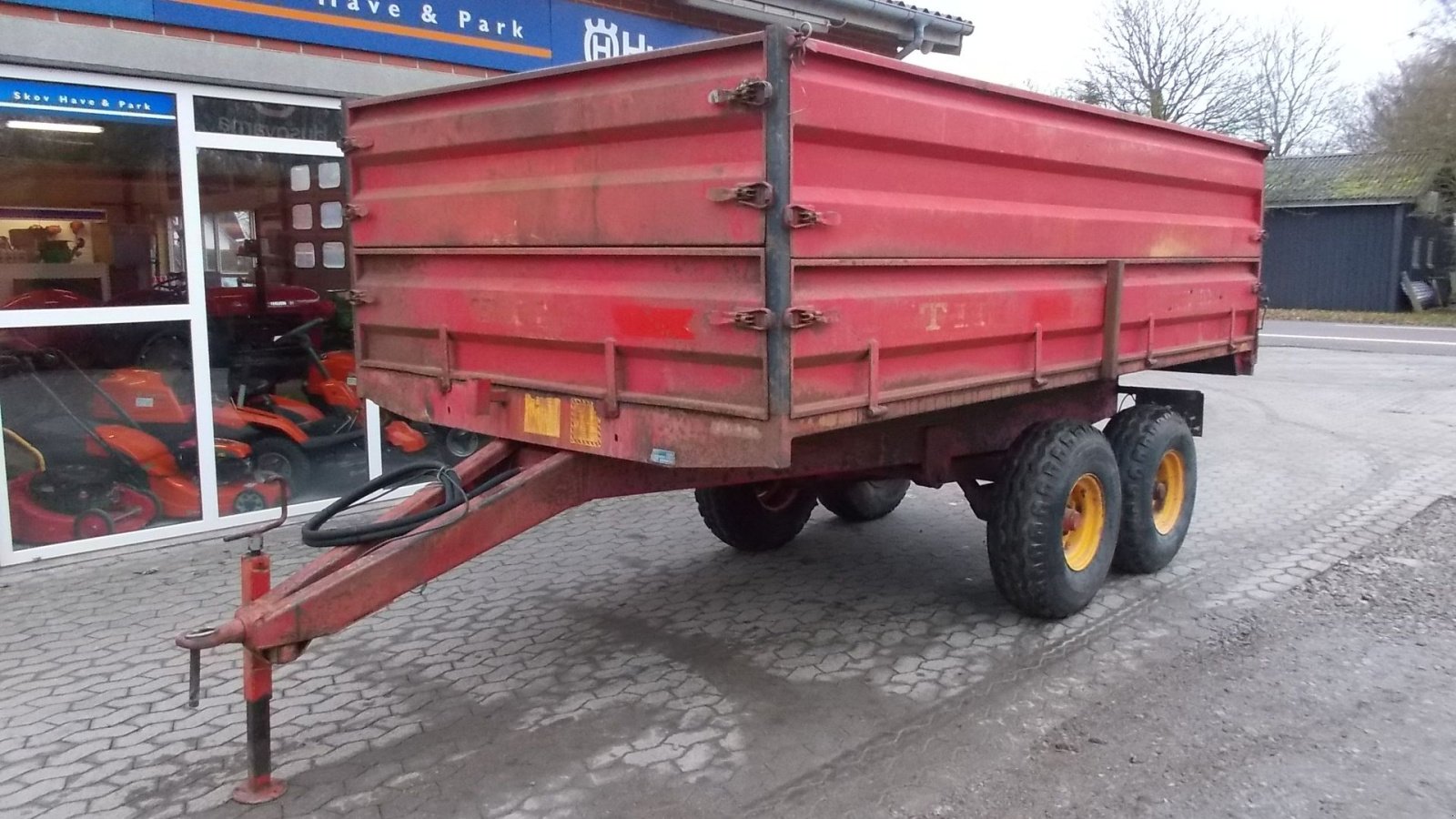 Muldenkipper of the type Tim Højtipvogn 7,5T, Gebrauchtmaschine in Roslev (Picture 1)