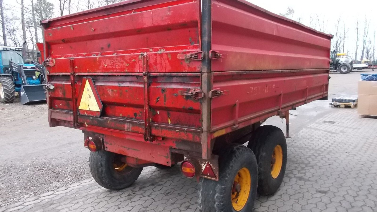 Muldenkipper of the type Tim Højtipvogn 7,5T, Gebrauchtmaschine in Roslev (Picture 5)