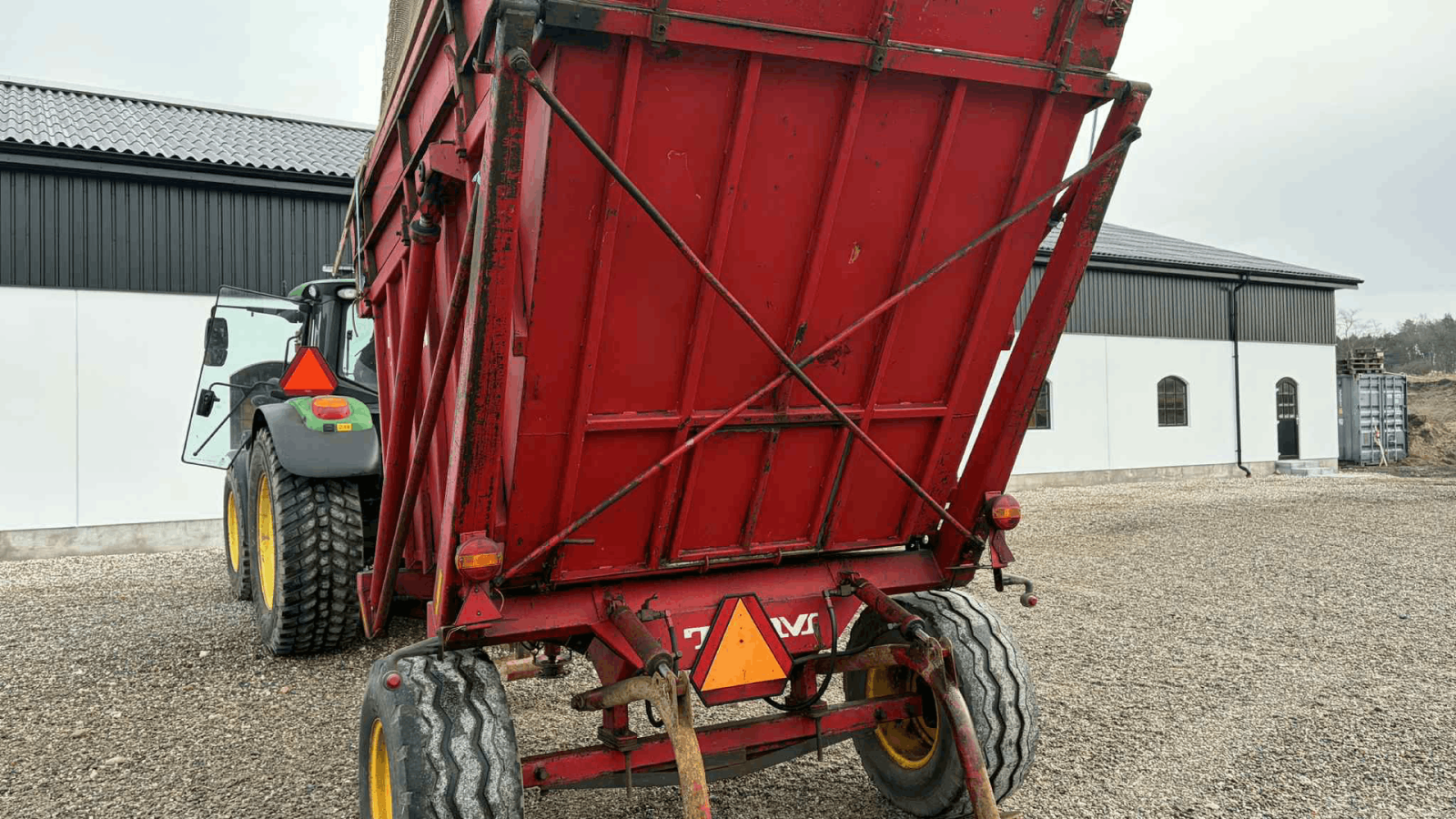 Muldenkipper Türe ait Tim Højtipvogn, Gebrauchtmaschine içinde Mariager (resim 7)
