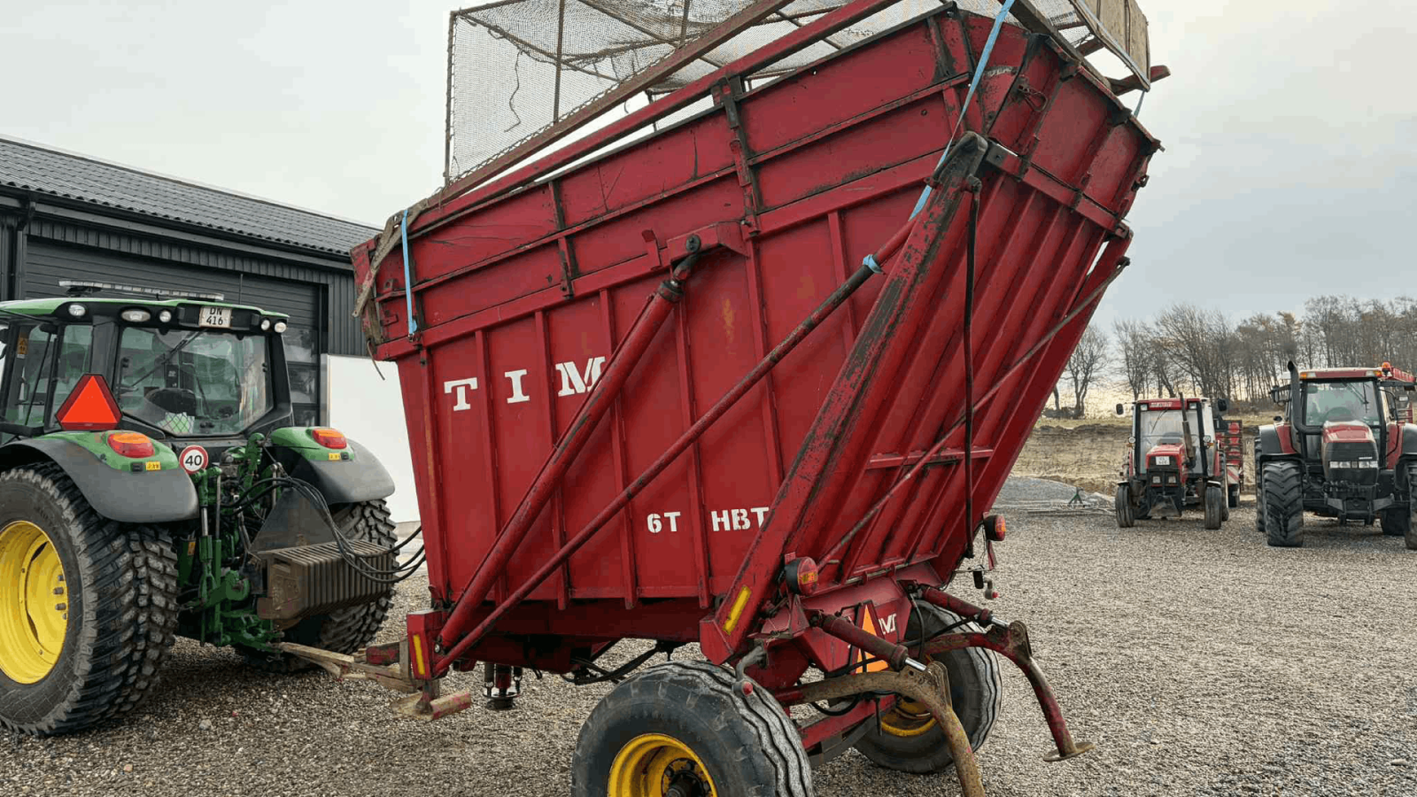 Muldenkipper Türe ait Tim Højtipvogn, Gebrauchtmaschine içinde Mariager (resim 4)