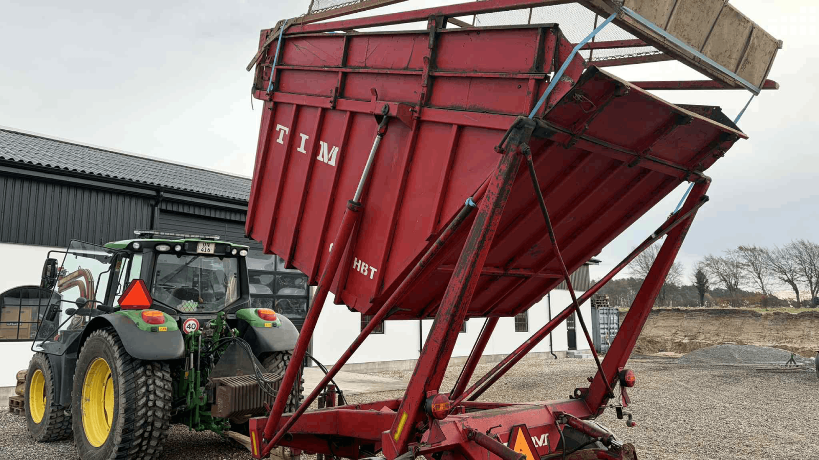 Muldenkipper Türe ait Tim Højtipvogn, Gebrauchtmaschine içinde Mariager (resim 5)