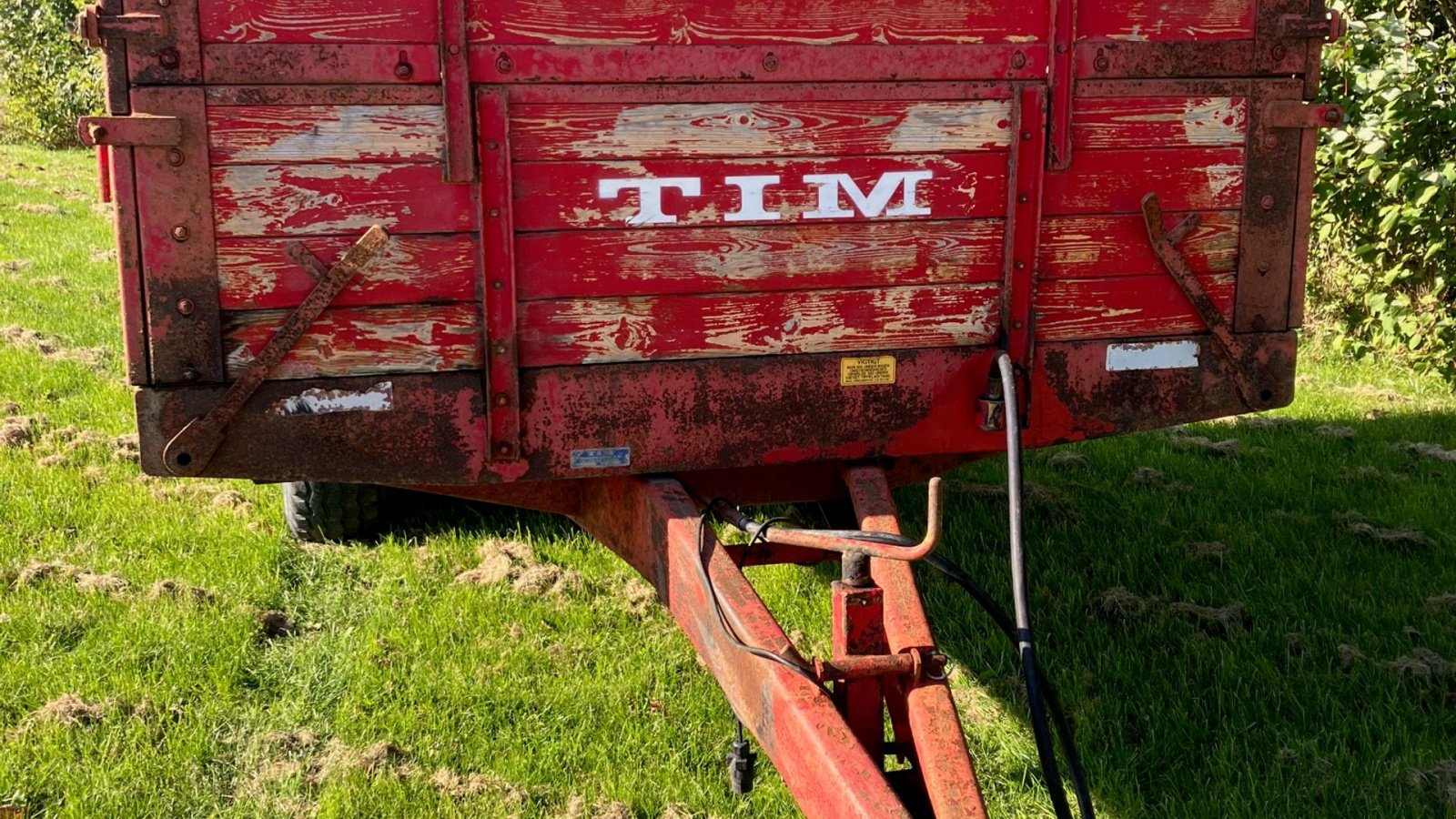 Muldenkipper tipa Tim LT 4.5T 3 vejs tipvogn, Gebrauchtmaschine u Thisted (Slika 5)