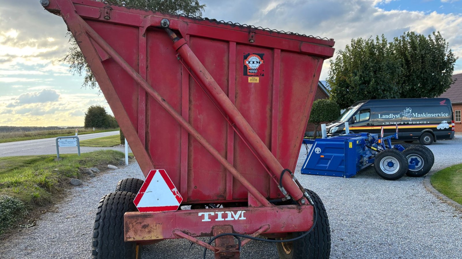 Muldenkipper Türe ait Tim Sidehøjtipvogn Tip VII, Gebrauchtmaschine içinde Haderslev (resim 3)