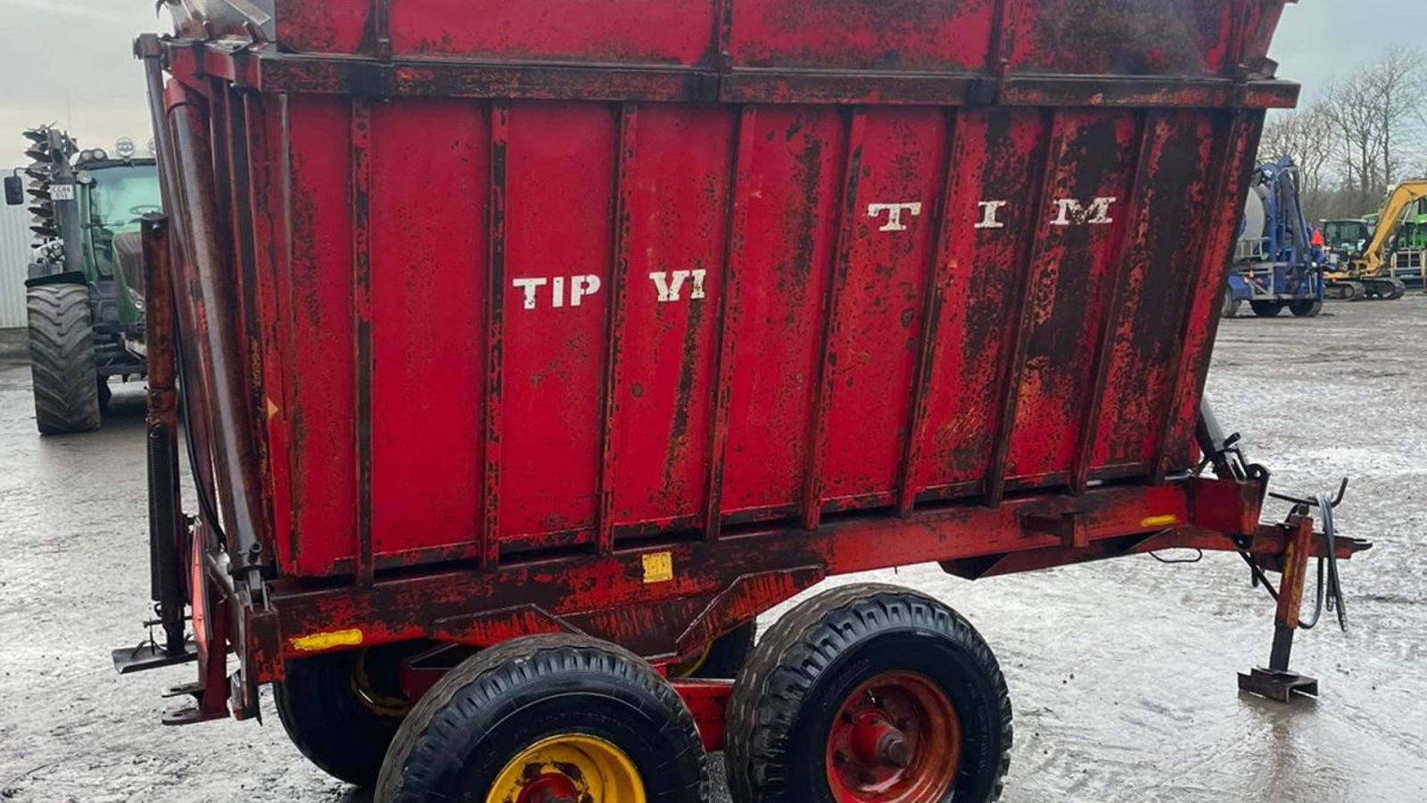 Muldenkipper a típus Tim Tipvogn TIM, Gebrauchtmaschine ekkor: Haderup (Kép 3)