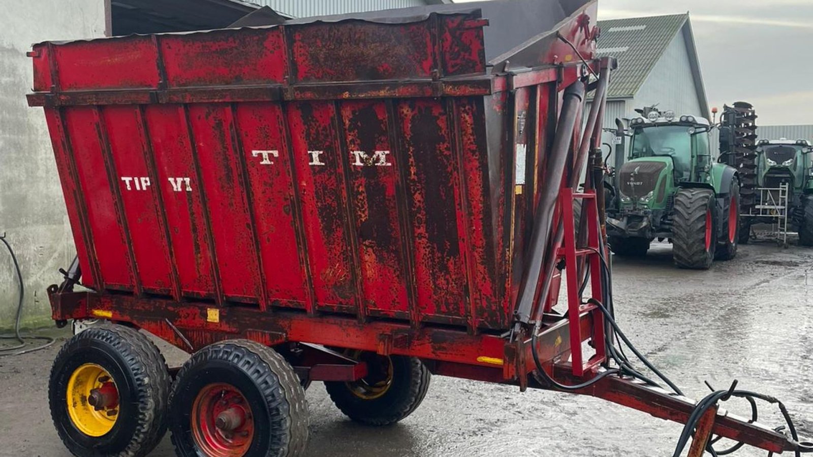 Muldenkipper a típus Tim Tipvogn TIM, Gebrauchtmaschine ekkor: Haderup (Kép 4)