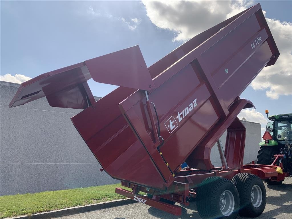 Muldenkipper типа Tinaz 14 tons bagtipvogne Ny model XL og konisk kasse, Gebrauchtmaschine в Ringe (Фотография 20)