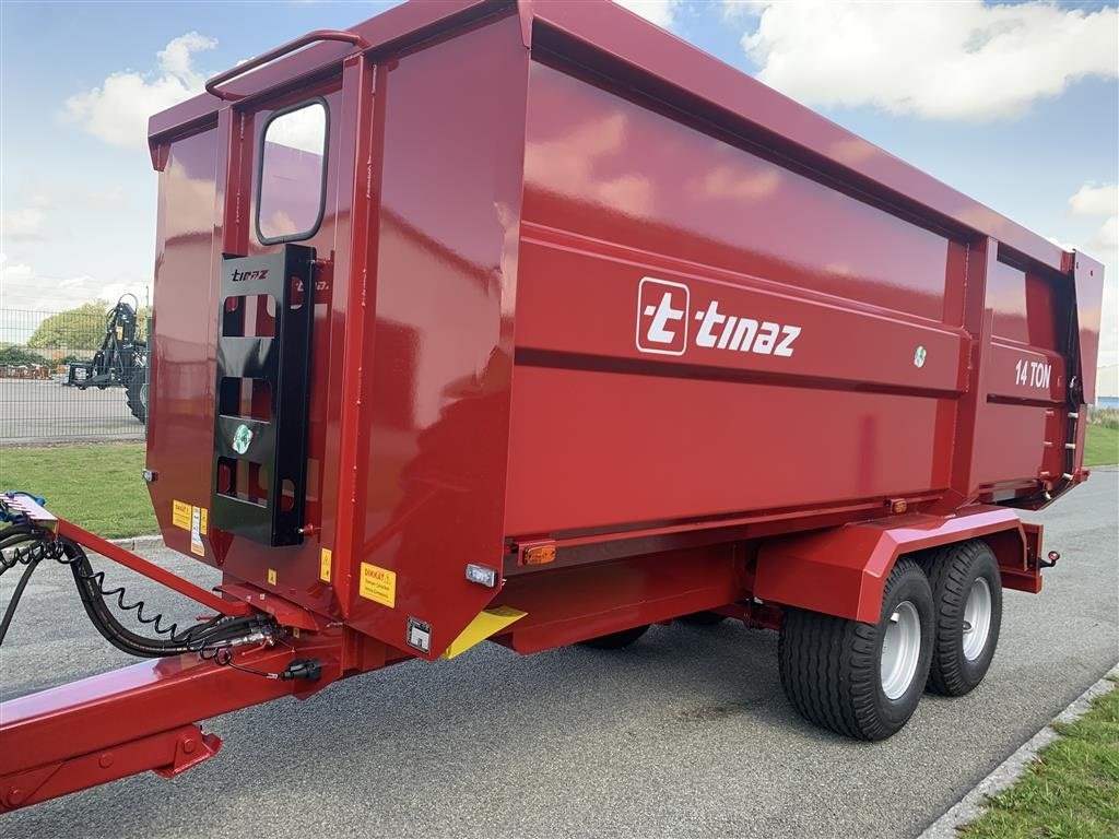 Muldenkipper типа Tinaz 14 tons bagtipvogne Ny model XL og konisk kasse, Gebrauchtmaschine в Ringe (Фотография 13)