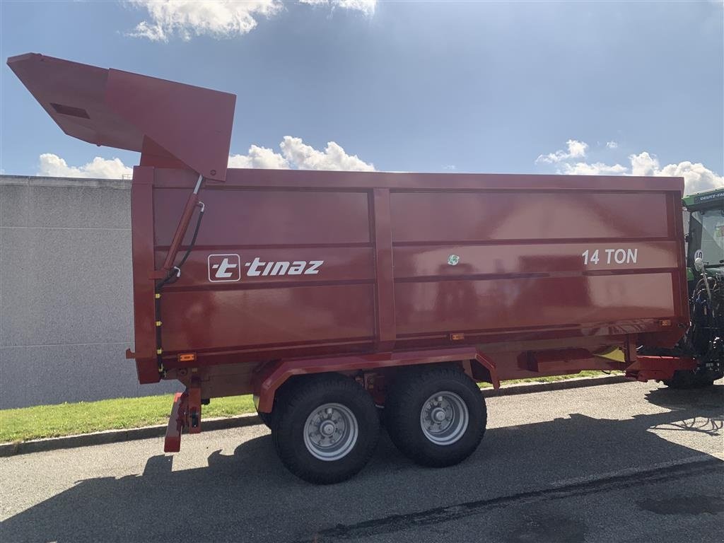 Muldenkipper типа Tinaz 14 tons bagtipvogne Ny model XL og konisk kasse, Gebrauchtmaschine в Ringe (Фотография 16)