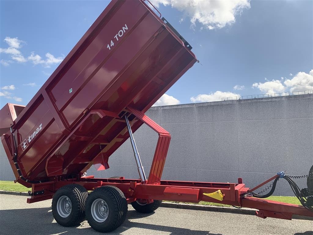 Muldenkipper типа Tinaz 14 tons bagtipvogne Ny model XL og konisk kasse, Gebrauchtmaschine в Ringe (Фотография 18)