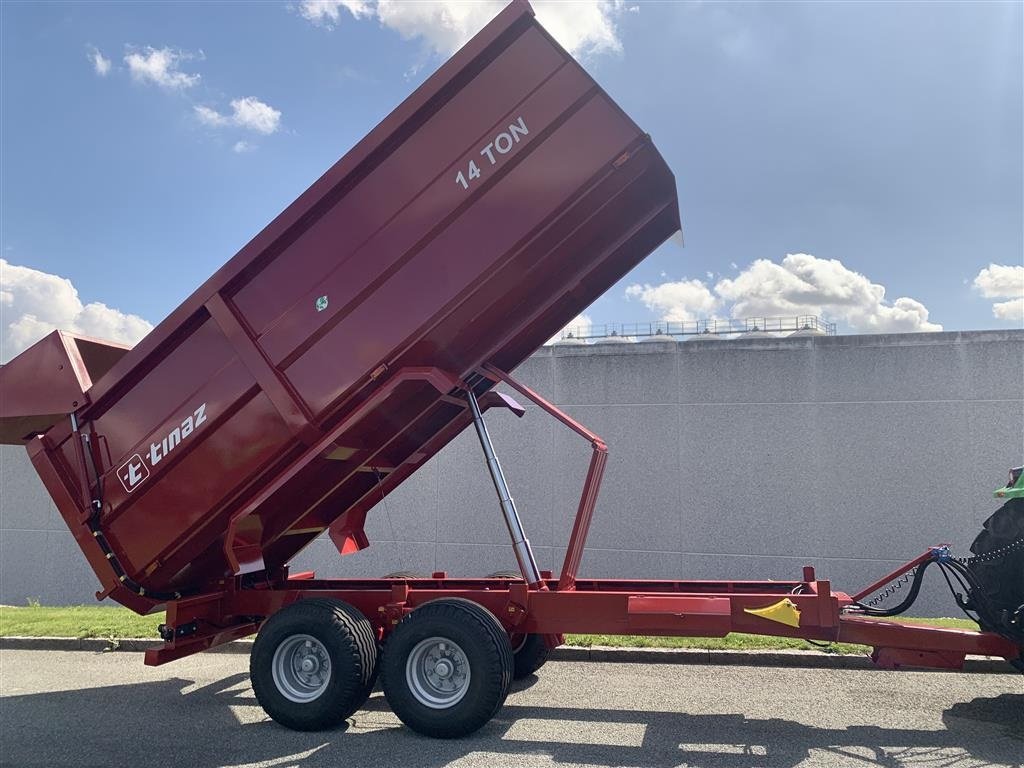 Muldenkipper типа Tinaz 14 tons bagtipvogne Ny model XL og konisk kasse, Gebrauchtmaschine в Ringe (Фотография 19)