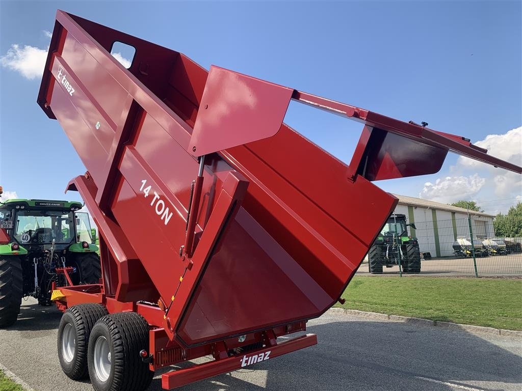 Muldenkipper типа Tinaz 14 tons bagtipvogne Ny model XL og konisk kasse, Gebrauchtmaschine в Ringe (Фотография 22)