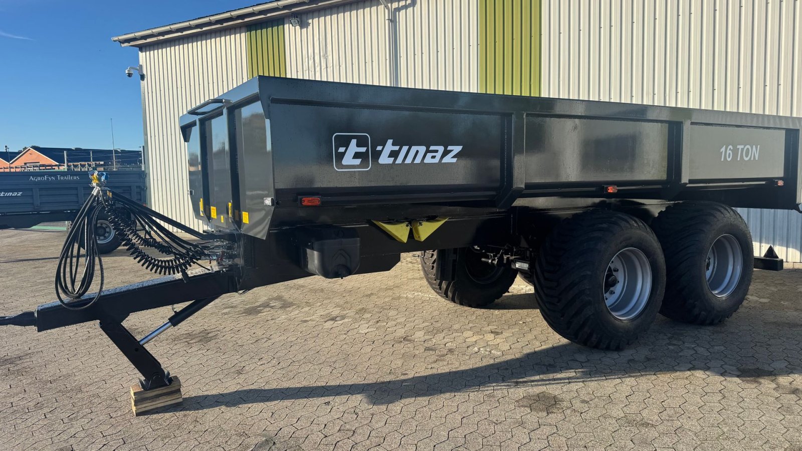 Muldenkipper of the type Tinaz 16 tons dumpervogn Dumpervogn, Gebrauchtmaschine in Ringe (Picture 1)