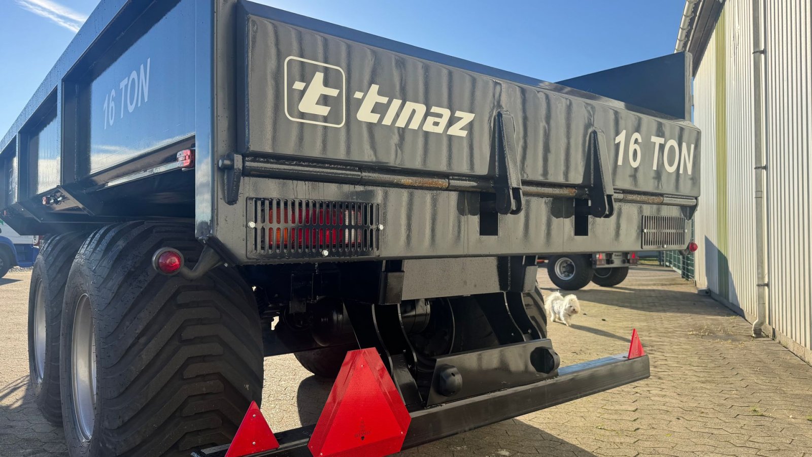 Muldenkipper of the type Tinaz 16 tons dumpervogn Dumpervogn, Gebrauchtmaschine in Ringe (Picture 11)