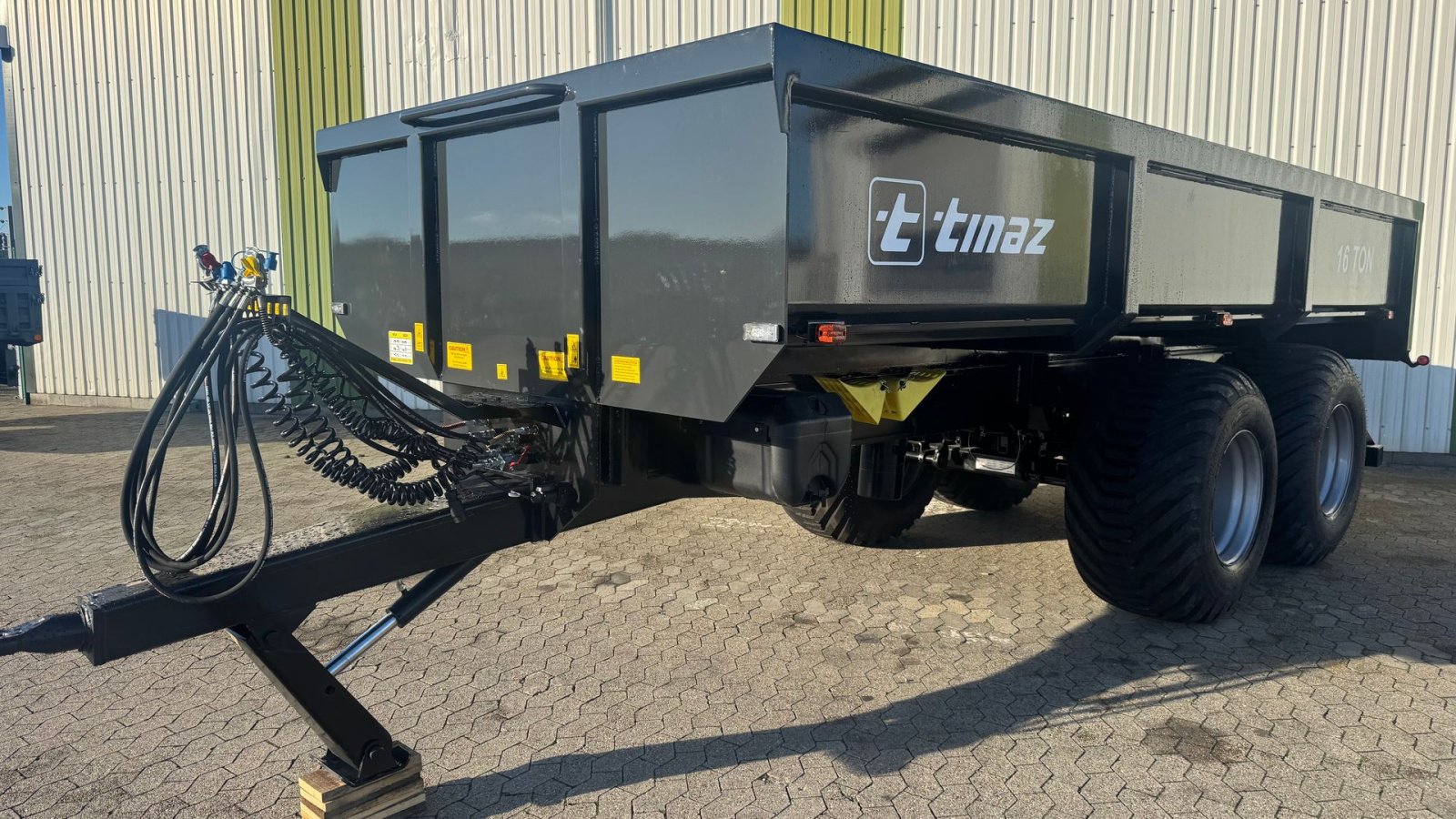 Muldenkipper of the type Tinaz 16 tons dumpervogn Dumpervogn, Gebrauchtmaschine in Ringe (Picture 2)