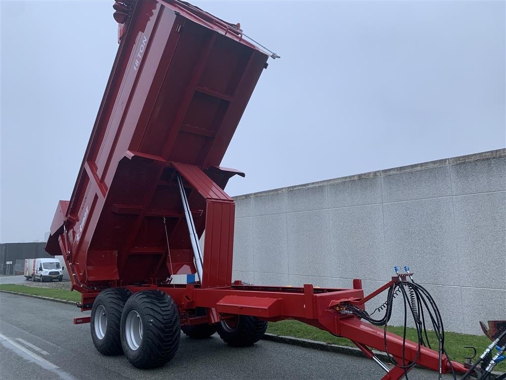 Muldenkipper des Typs Tinaz 18 tons bagtipvogne med skydepresenning, Gebrauchtmaschine in Ringe (Bild 21)