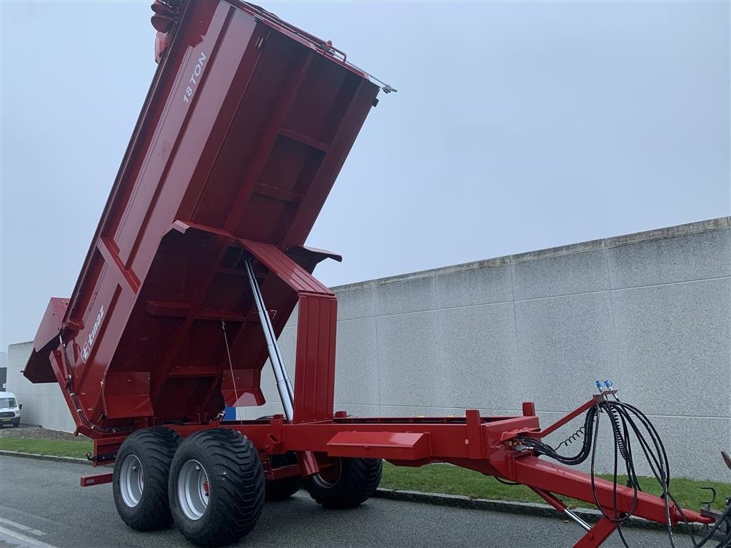 Muldenkipper des Typs Tinaz 18 tons bagtipvogne med skydepresenning, Gebrauchtmaschine in Ringe (Bild 22)