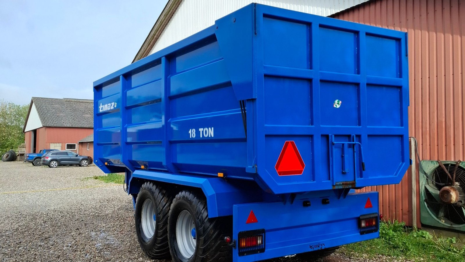 Muldenkipper typu Tinaz 18 tons bagtipvogne, Gebrauchtmaschine v Løgstør (Obrázek 4)