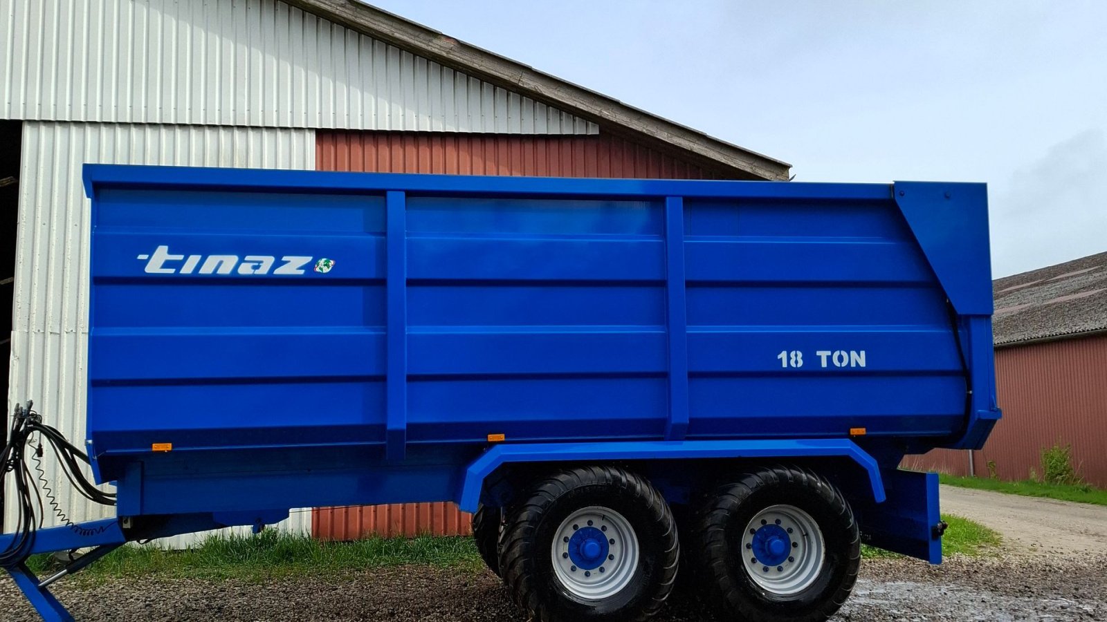 Muldenkipper typu Tinaz 18 tons bagtipvogne, Gebrauchtmaschine v Løgstør (Obrázek 1)