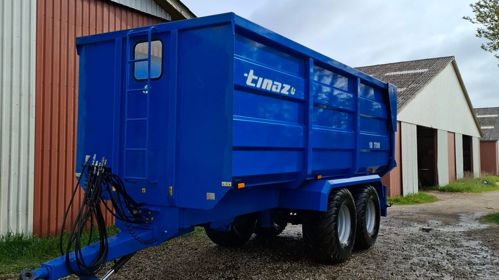 Muldenkipper typu Tinaz 18 tons bagtipvogne, Gebrauchtmaschine v Løgstør (Obrázek 2)