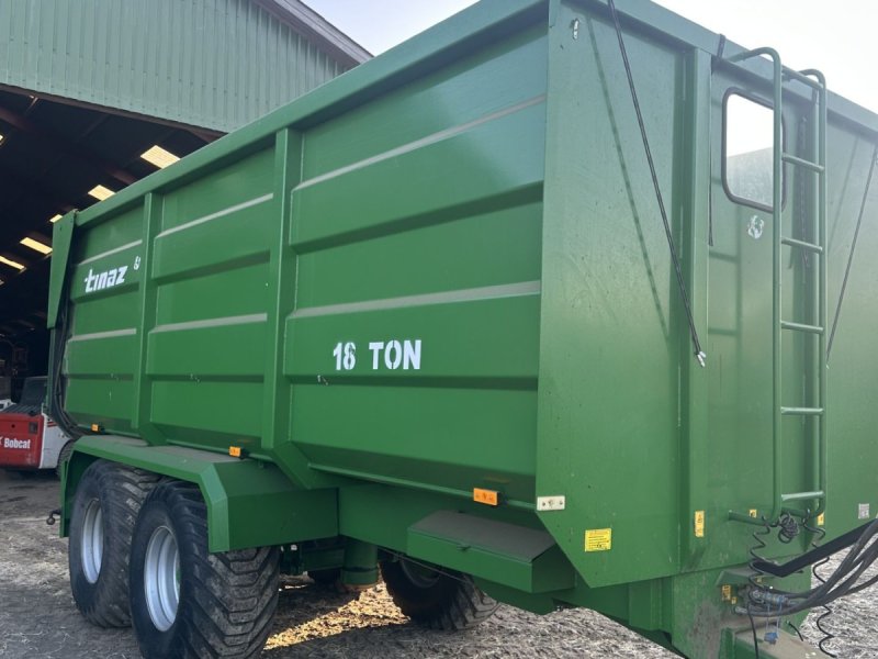 Muldenkipper des Typs Tinaz 18 tons bagtipvogne, Gebrauchtmaschine in øster ulslev
