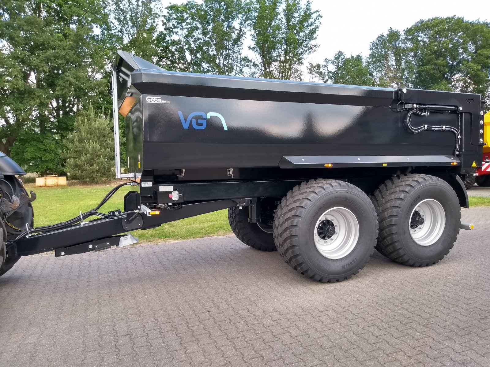 Muldenkipper a típus VGM (Van Ginkel machines) ZK22-2 Schwerlast-Muldenkipper mit Beka-Max Zentralschmieranlage, **sofort verfügbar!**, Neumaschine ekkor: Bocholt (Kép 1)