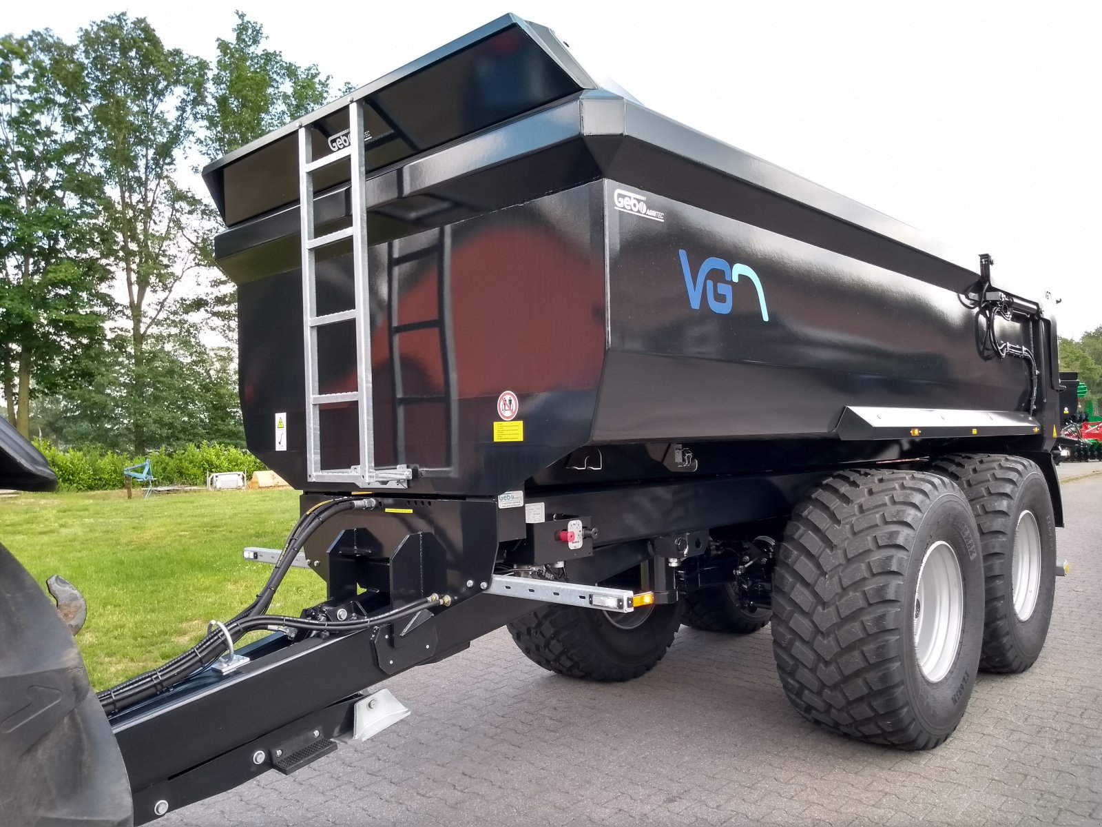 Muldenkipper del tipo VGM (Van Ginkel machines) ZK22-2 Schwerlast-Muldenkipper mit Beka-Max Zentralschmieranlage, **sofort verfügbar!**, Neumaschine In Bocholt (Immagine 2)