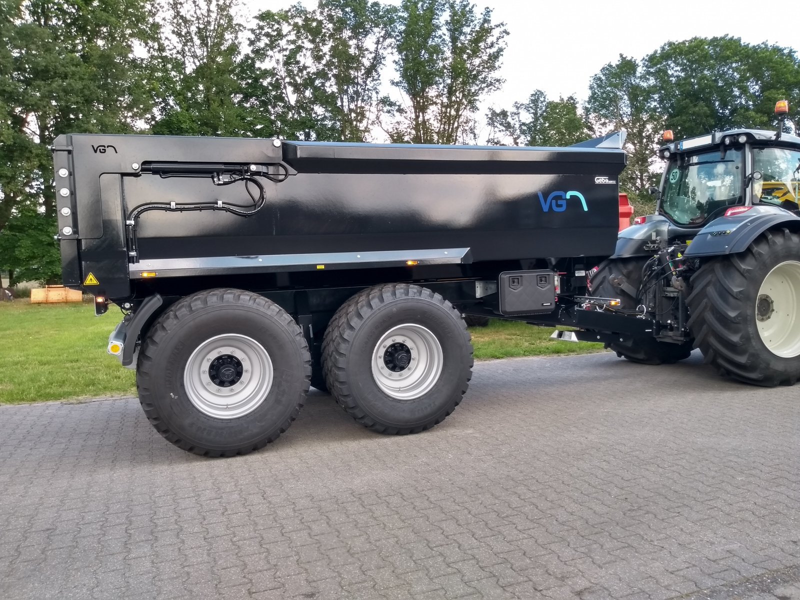 Muldenkipper del tipo VGM (Van Ginkel machines) ZK22-2 Schwerlast-Muldenkipper mit Beka-Max Zentralschmieranlage, **sofort verfügbar!**, Neumaschine In Bocholt (Immagine 8)
