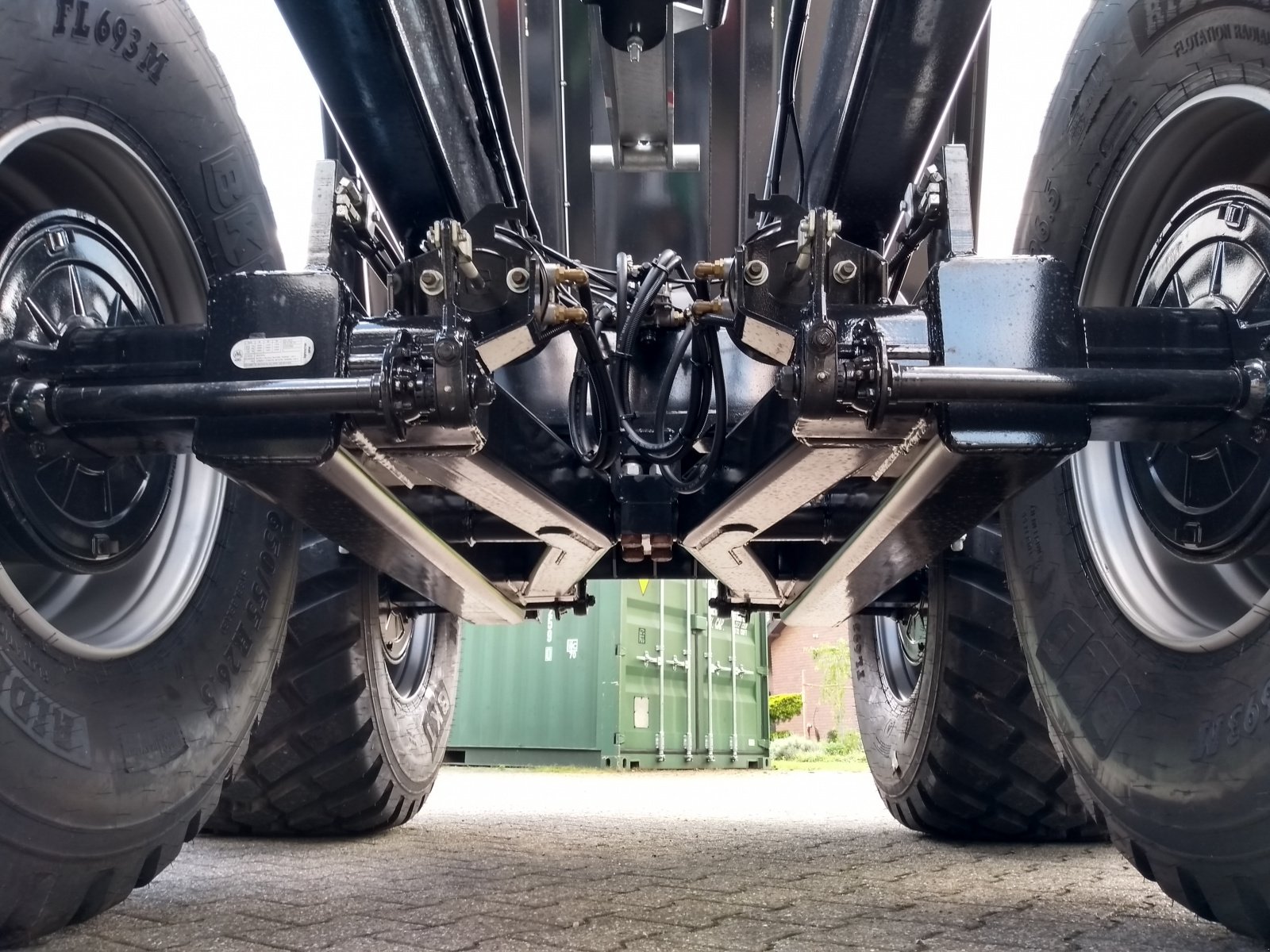 Muldenkipper del tipo VGM (Van Ginkel machines) ZK22-2 Schwerlast-Muldenkipper mit Beka-Max Zentralschmieranlage, **sofort verfügbar!**, Neumaschine In Bocholt (Immagine 13)