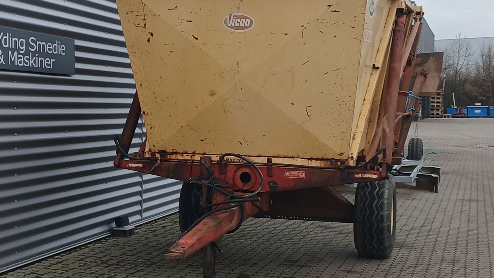 Muldenkipper от тип Vicon HT8000 Vicon HT 8000, Gebrauchtmaschine в Horsens (Снимка 2)