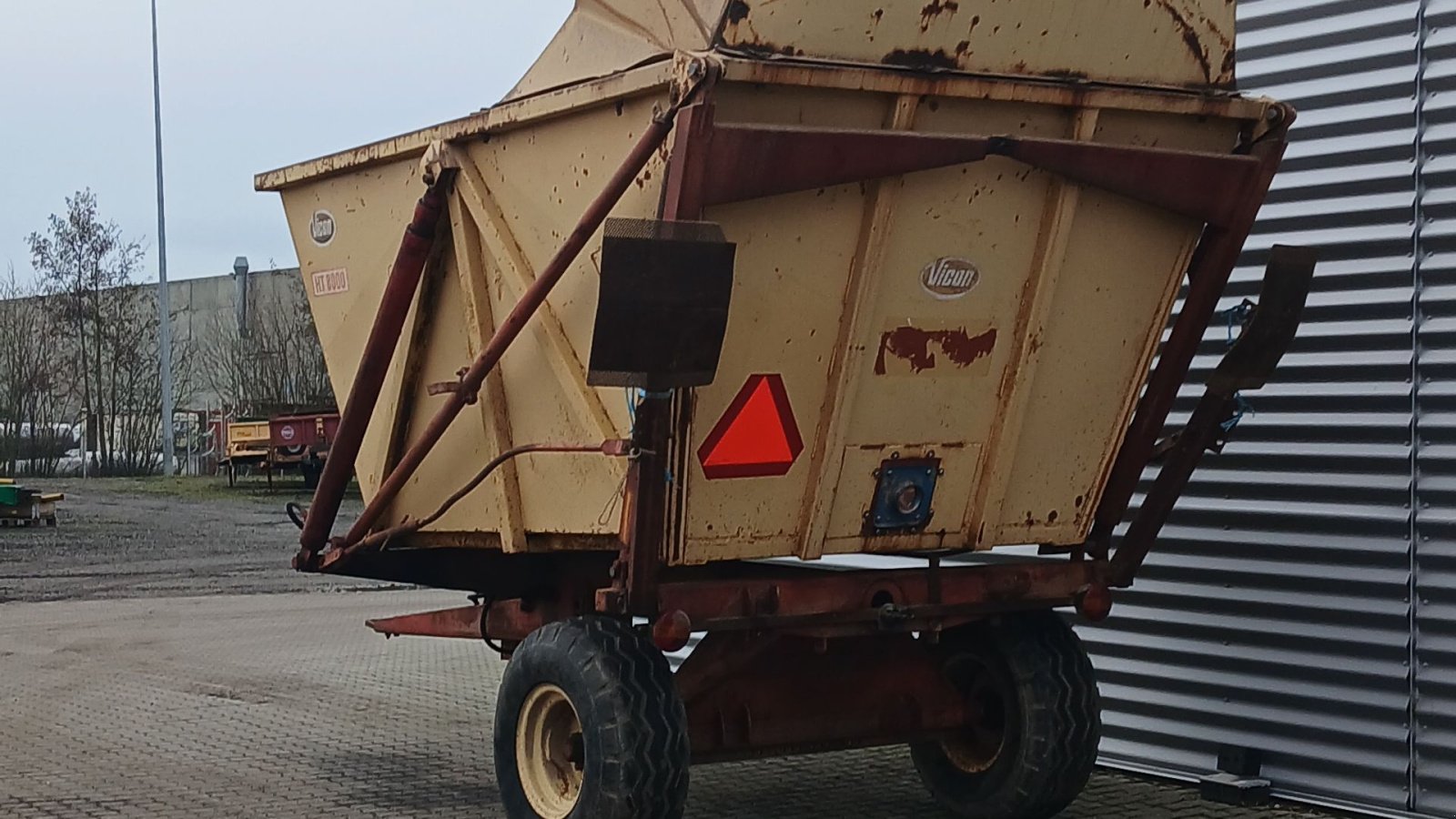 Muldenkipper от тип Vicon HT8000 Vicon HT 8000, Gebrauchtmaschine в Horsens (Снимка 3)