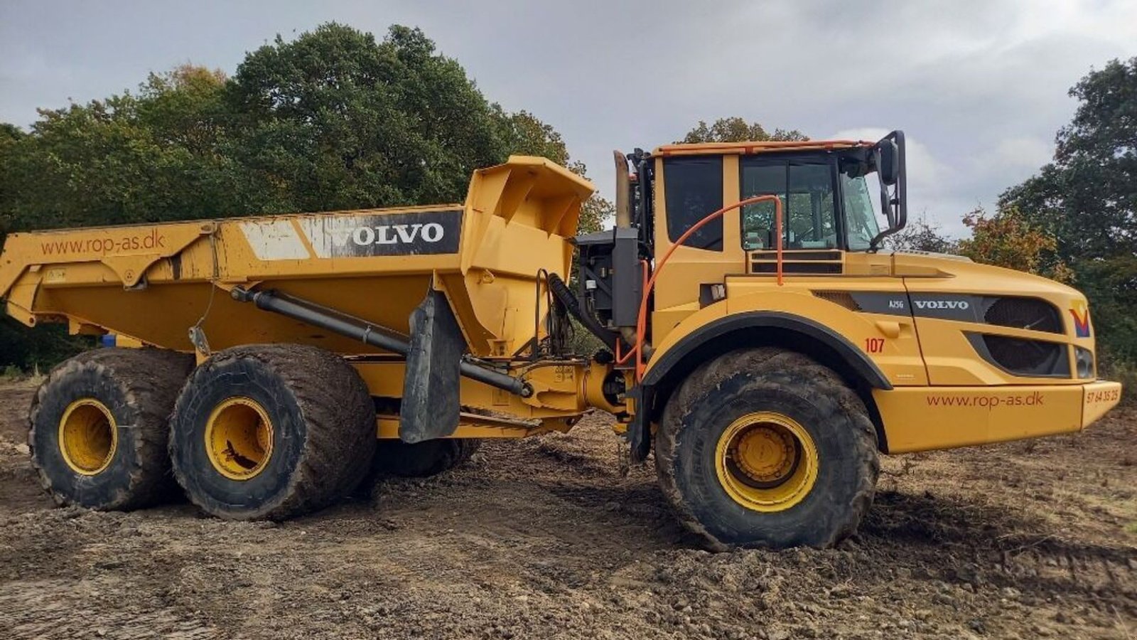 Muldenkipper типа Volvo A25G 6x6, Gebrauchtmaschine в Rødovre (Фотография 4)