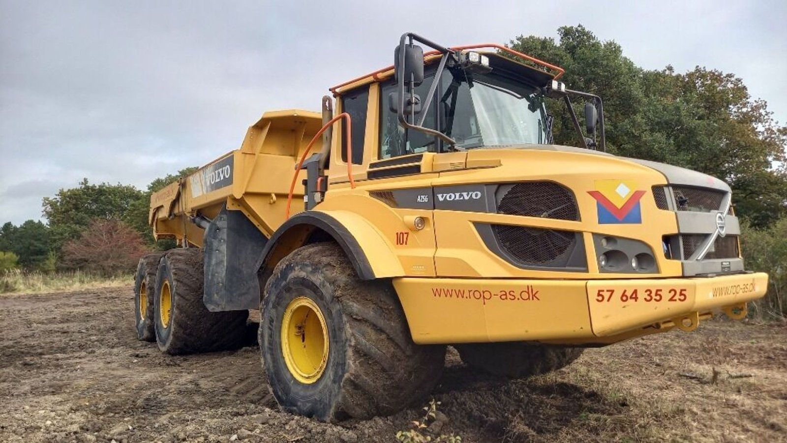 Muldenkipper типа Volvo A25G 6x6, Gebrauchtmaschine в Rødovre (Фотография 3)