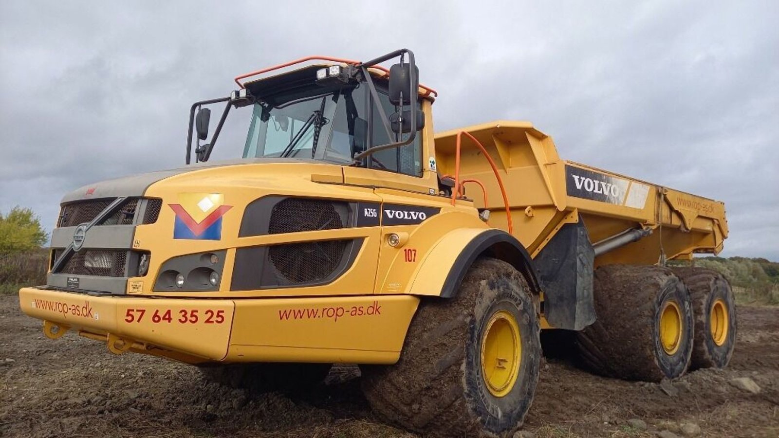 Muldenkipper типа Volvo A25G 6x6, Gebrauchtmaschine в Rødovre (Фотография 1)