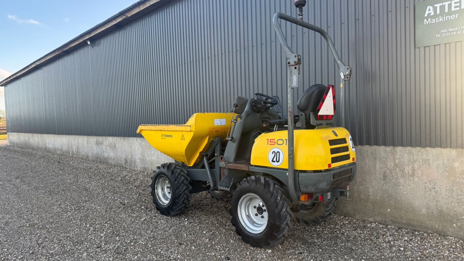 Muldenkipper a típus Wacker Neuson 1501, Gebrauchtmaschine ekkor: Nykøbing Mors (Kép 2)