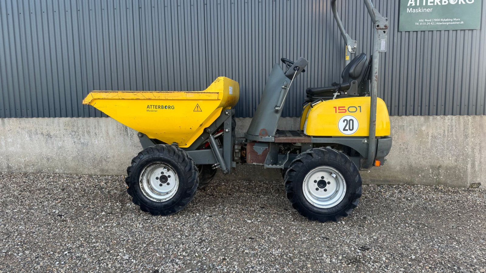 Muldenkipper a típus Wacker Neuson 1501, Gebrauchtmaschine ekkor: Nykøbing Mors (Kép 6)