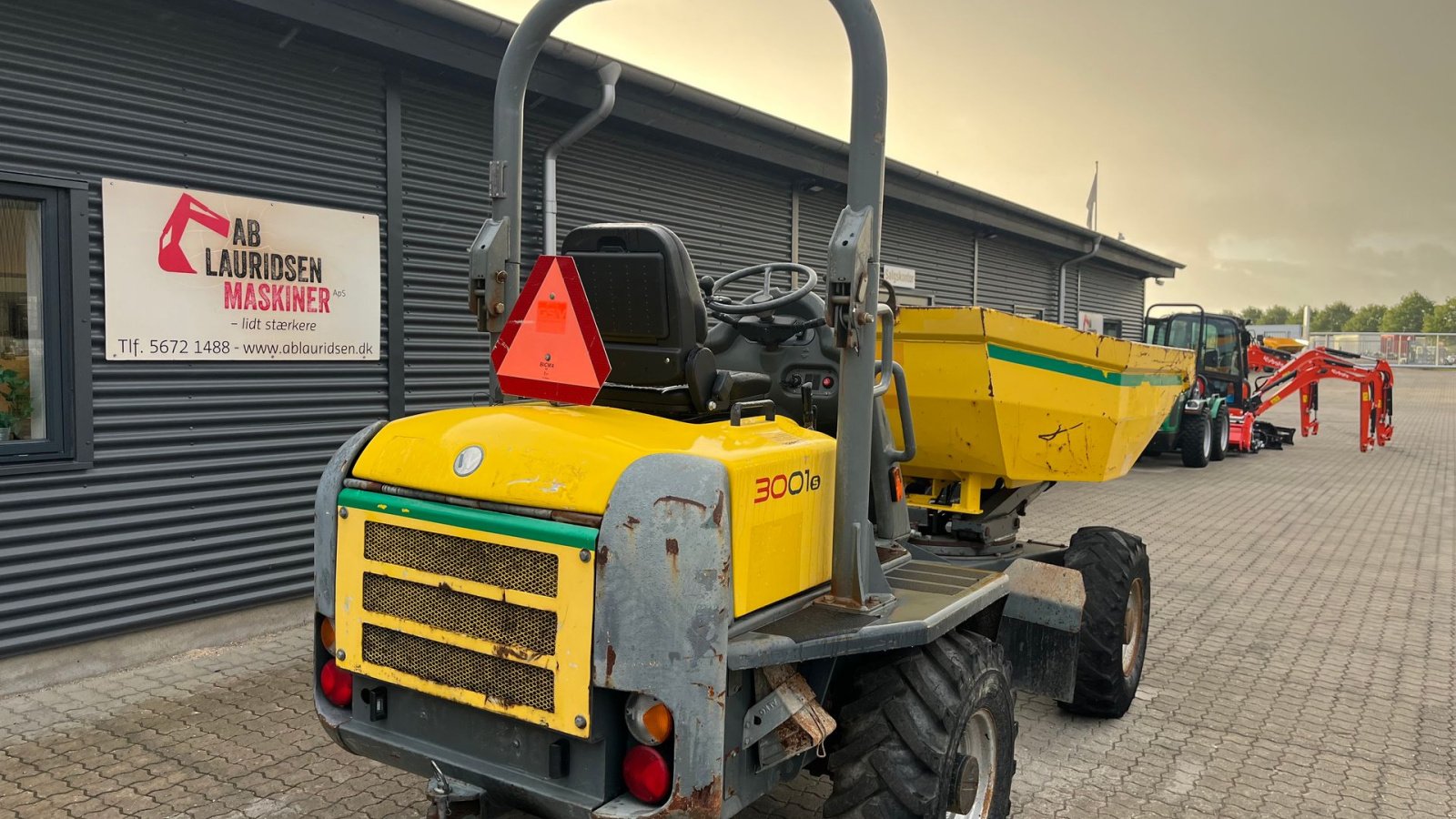 Muldenkipper του τύπου Wacker Neuson 3001 HS højtip og sving, Gebrauchtmaschine σε Rønnede (Φωτογραφία 10)