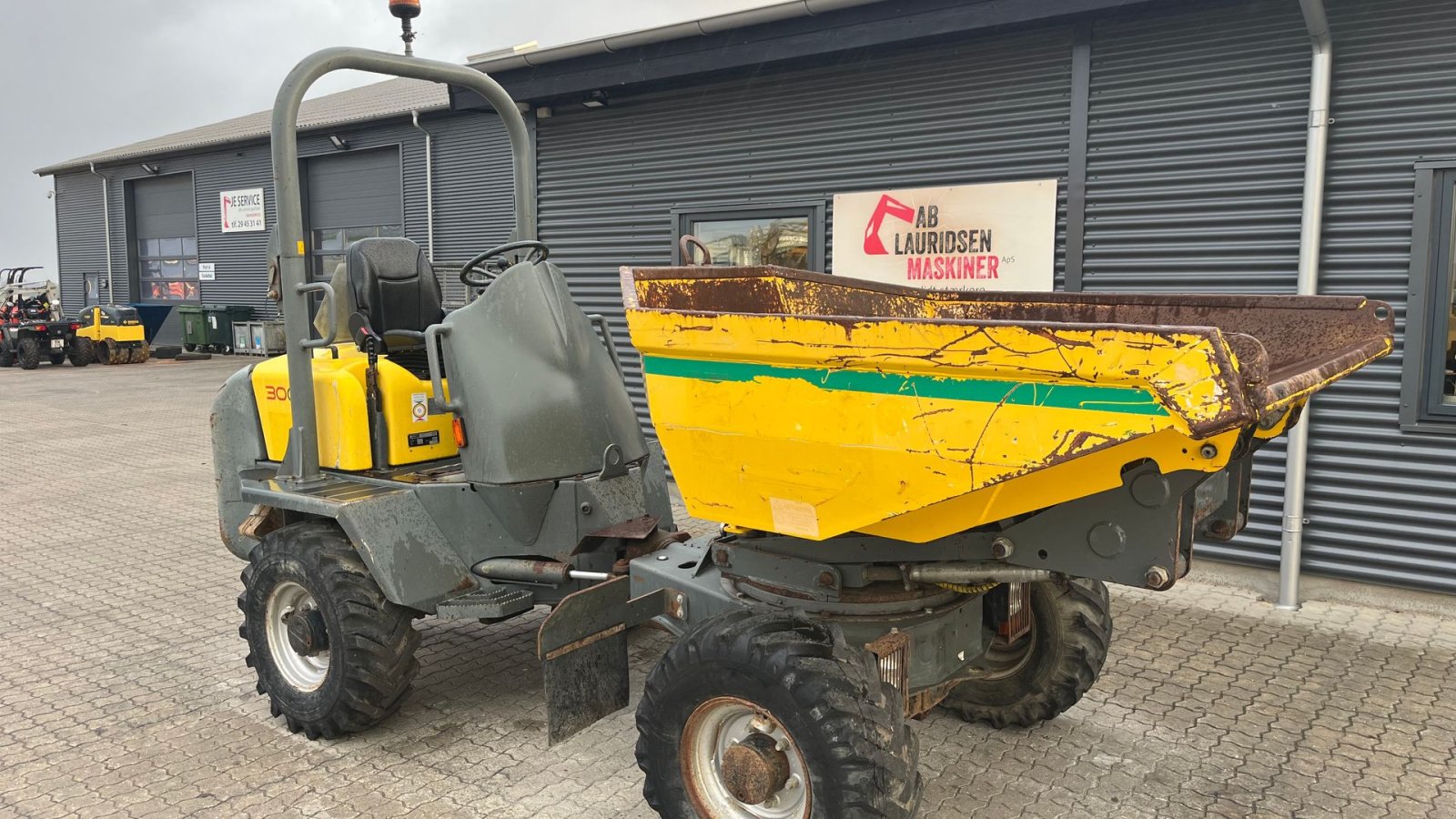 Muldenkipper του τύπου Wacker Neuson 3001 HS højtip og sving, Gebrauchtmaschine σε Rønnede (Φωτογραφία 2)