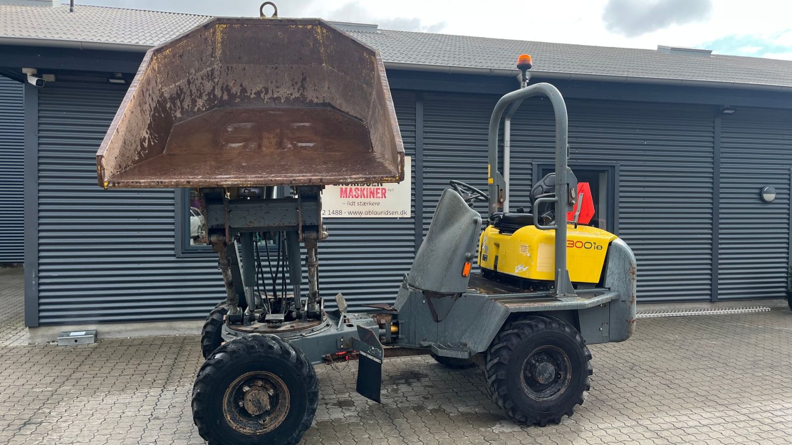 Muldenkipper типа Wacker Neuson 3001 HS Højtip+sving, Gebrauchtmaschine в Rønnede (Фотография 18)