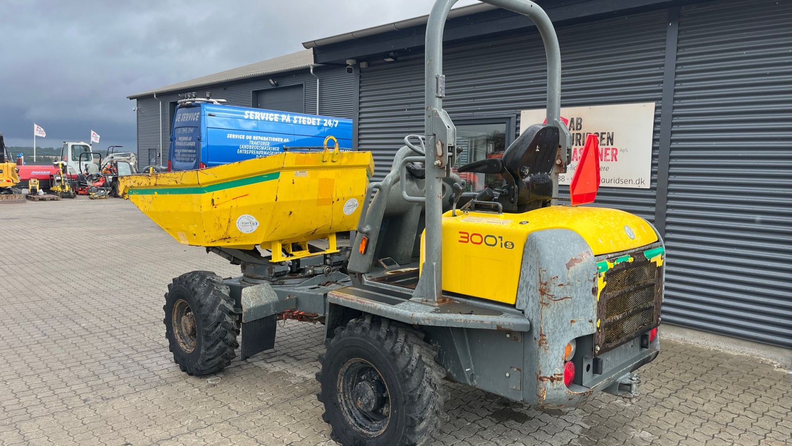 Muldenkipper типа Wacker Neuson 3001 HS Højtip+sving, Gebrauchtmaschine в Rønnede (Фотография 3)