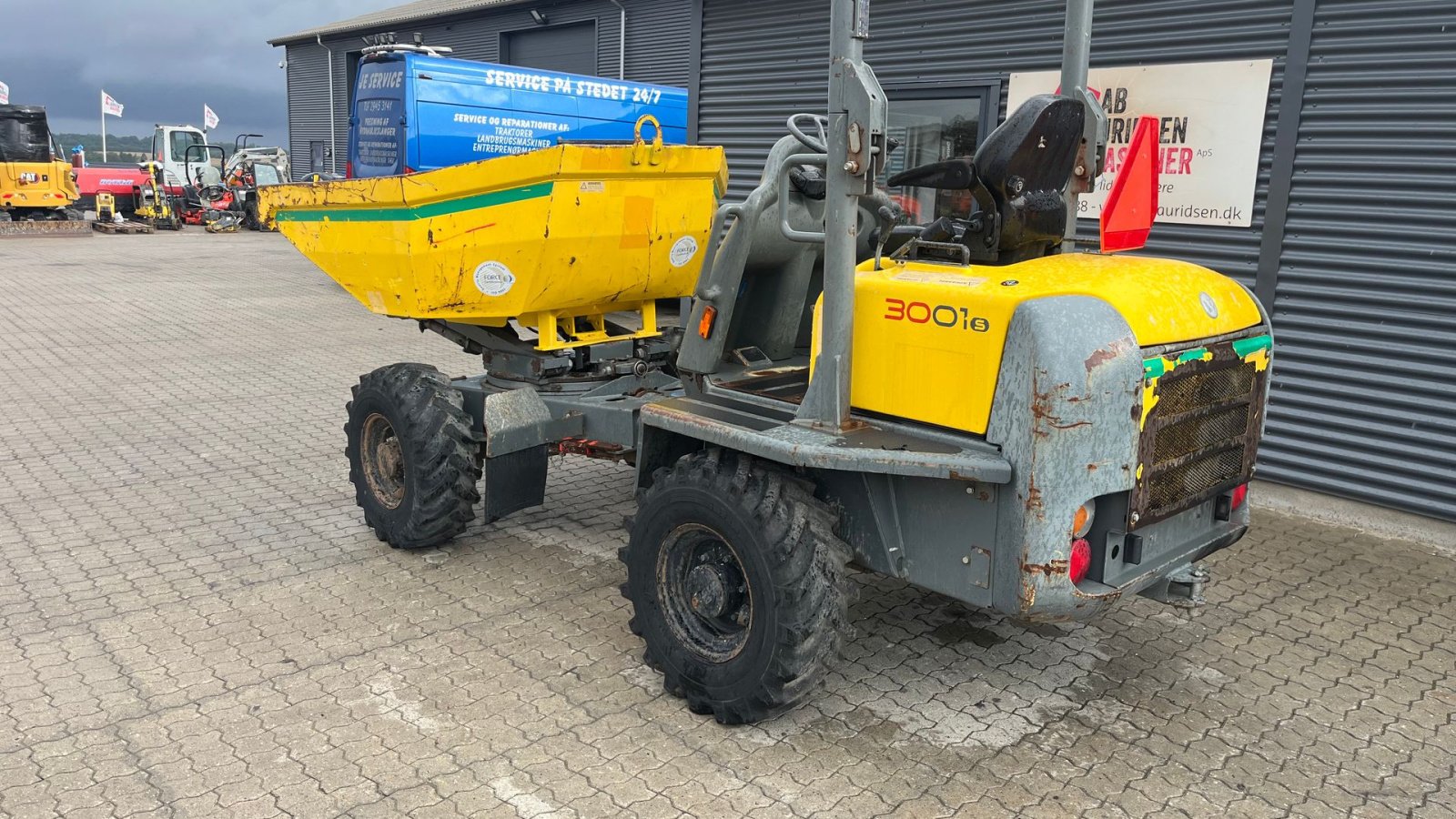 Muldenkipper типа Wacker Neuson 3001 HS Højtip+sving, Gebrauchtmaschine в Rønnede (Фотография 2)