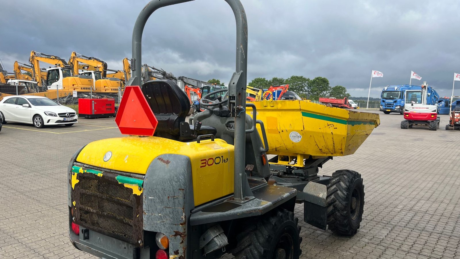 Muldenkipper типа Wacker Neuson 3001 HS Højtip+sving, Gebrauchtmaschine в Rønnede (Фотография 4)