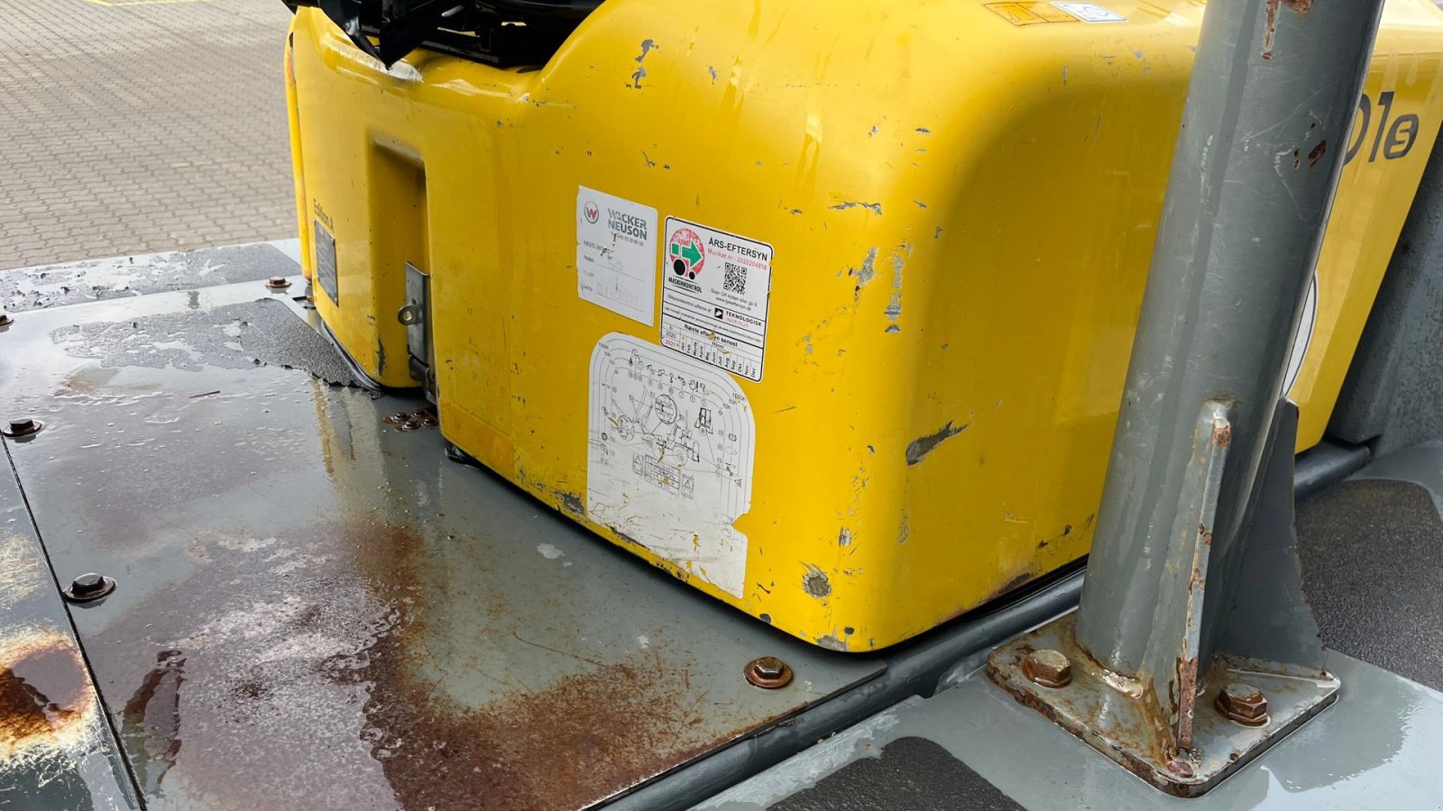 Muldenkipper типа Wacker Neuson 3001s med svingbar lad, Gebrauchtmaschine в Rønnede (Фотография 7)