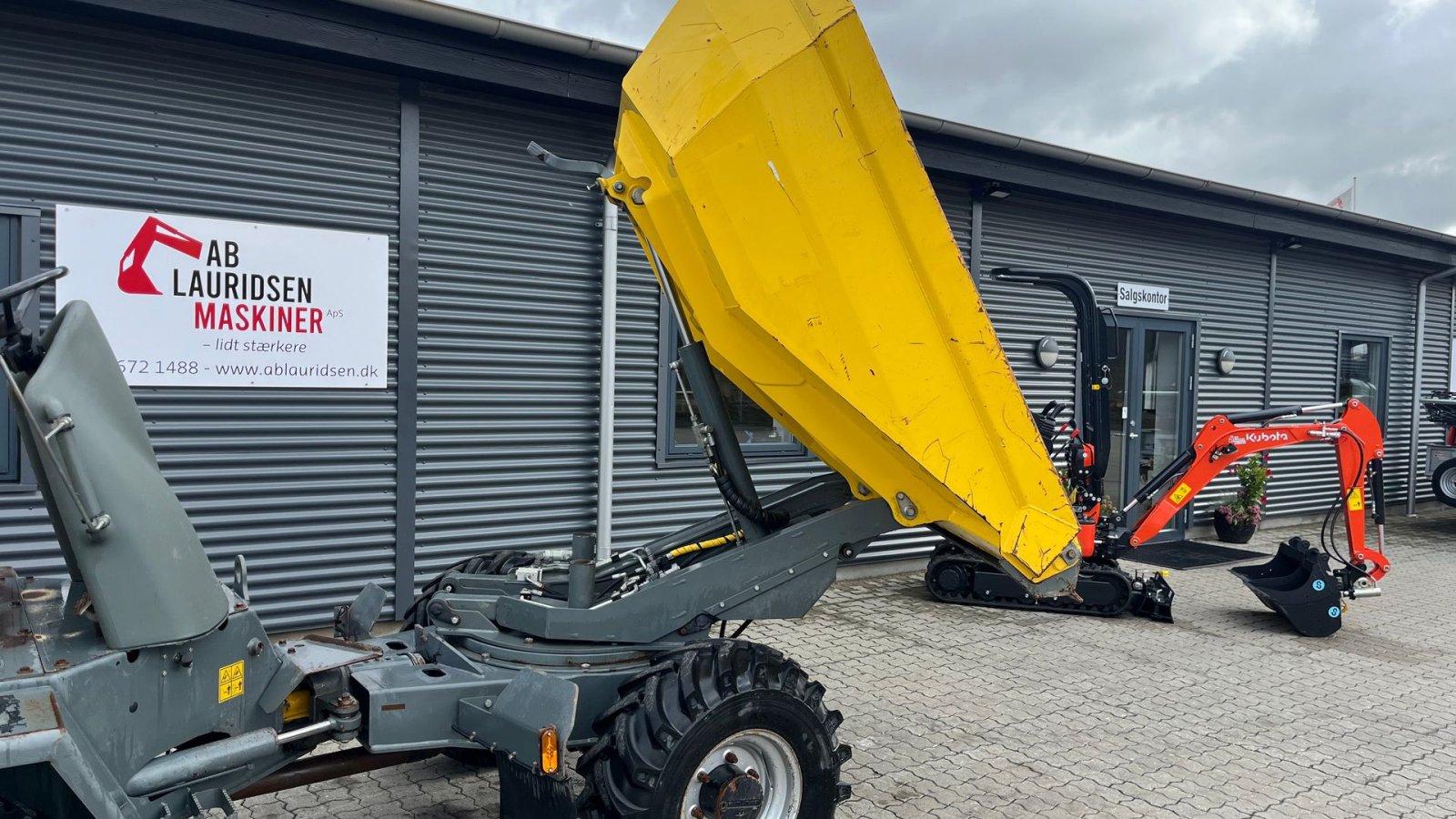 Muldenkipper типа Wacker Neuson 3001s med svingbar lad, Gebrauchtmaschine в Rønnede (Фотография 13)