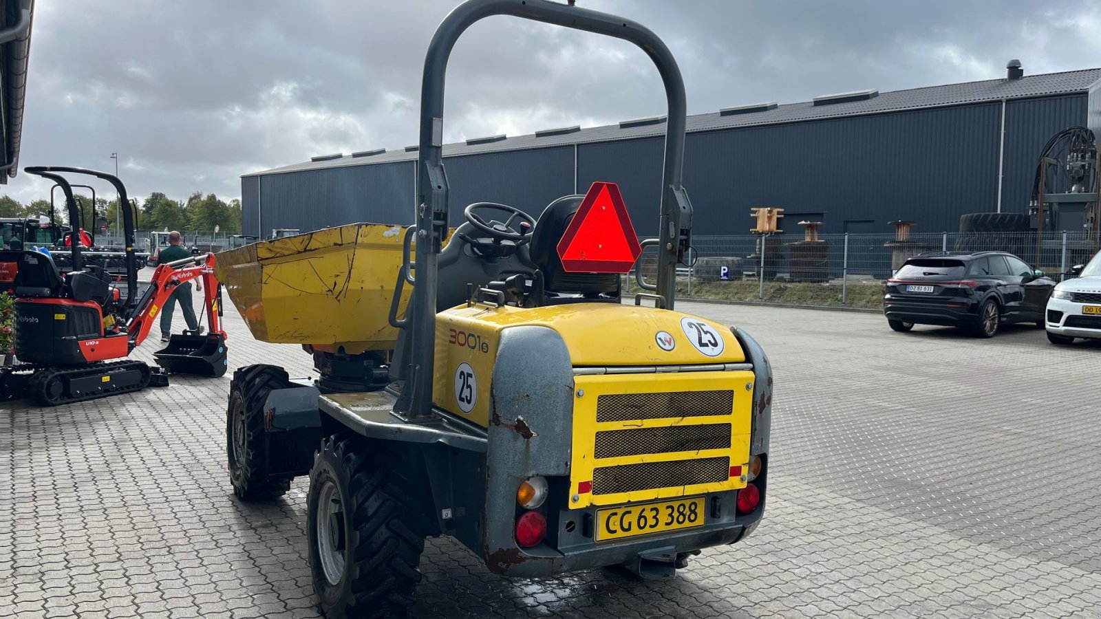 Muldenkipper типа Wacker Neuson 3001s med svingbar lad, Gebrauchtmaschine в Rønnede (Фотография 8)