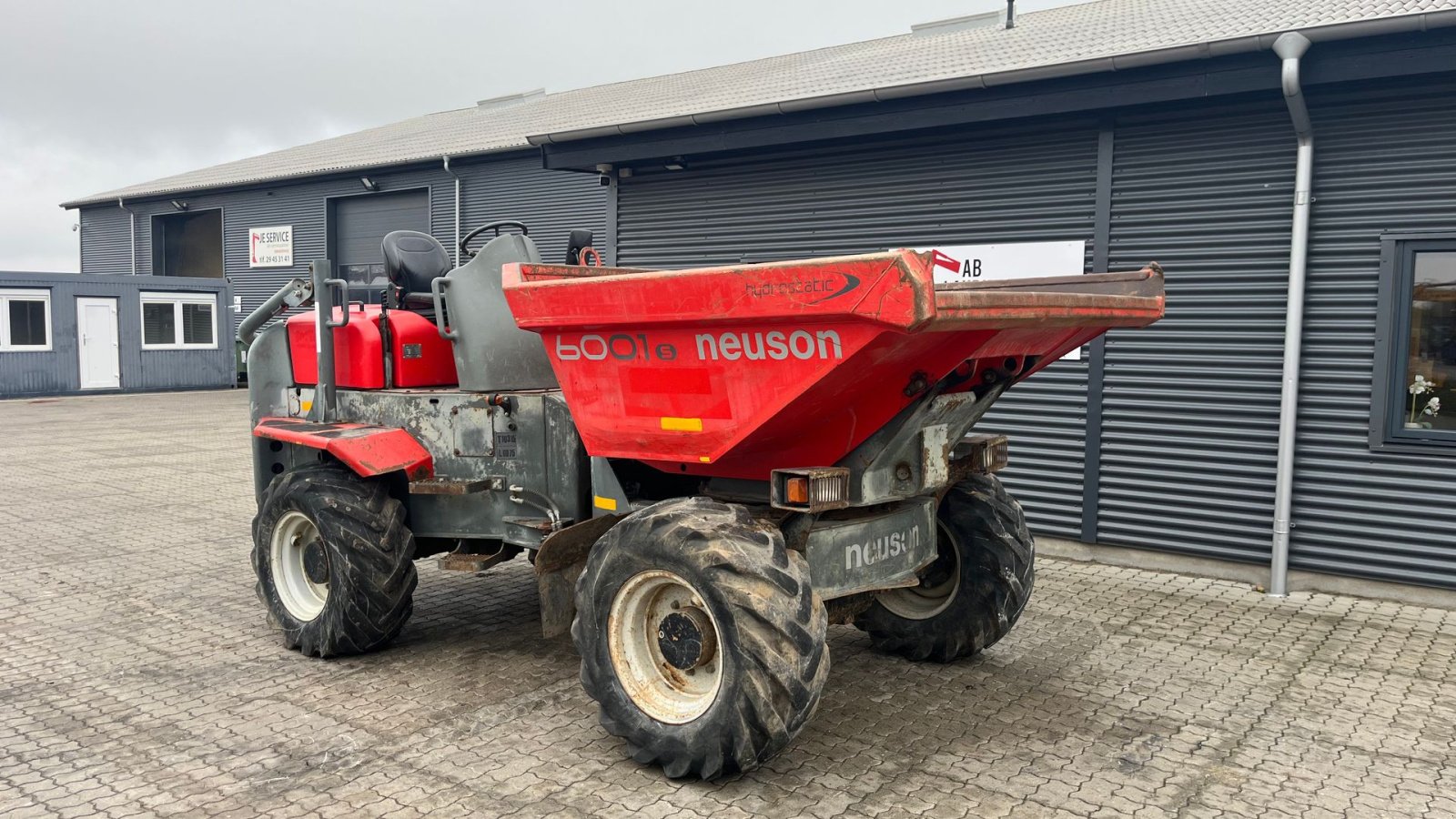 Muldenkipper tipa Wacker Neuson 6001 6t dumper med frejbar lad, Gebrauchtmaschine u Rønnede (Slika 2)