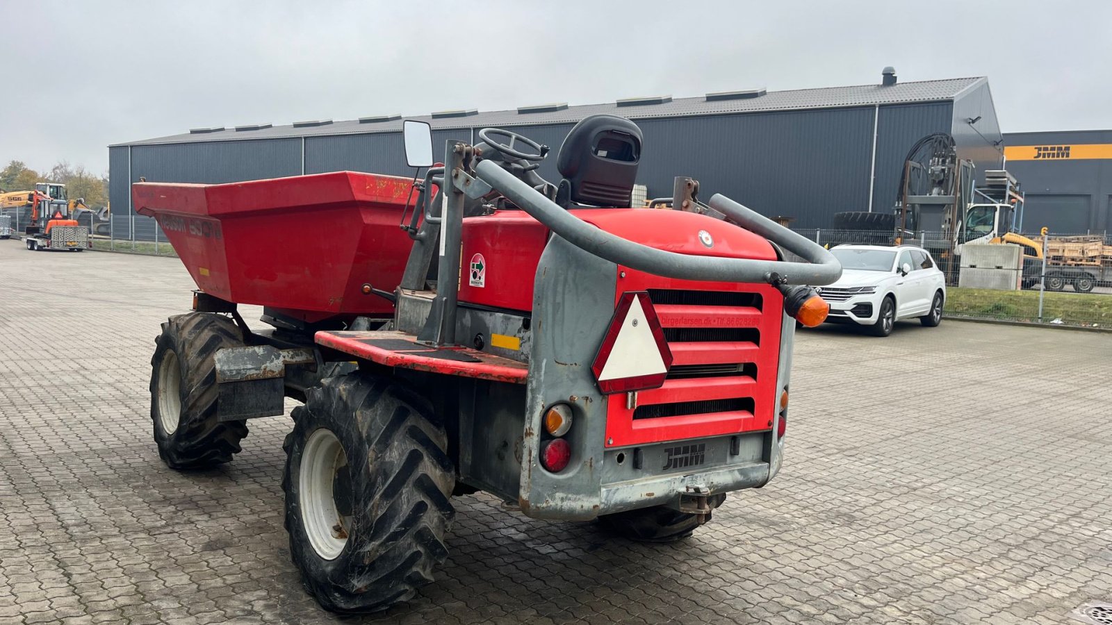 Muldenkipper tipa Wacker Neuson 6001 6t dumper med frejbar lad, Gebrauchtmaschine u Rønnede (Slika 8)