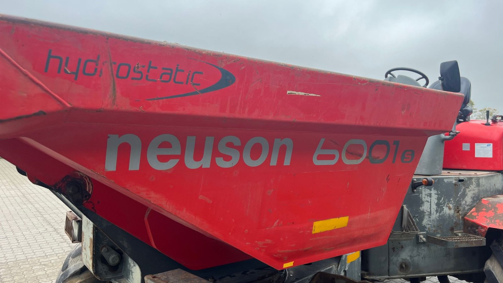 Muldenkipper tipa Wacker Neuson 6001 6t dumper med frejbar lad, Gebrauchtmaschine u Rønnede (Slika 7)